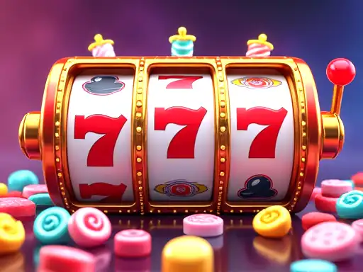 Candy Blitz Bombs pokie artwork at Wolf Winner Casino